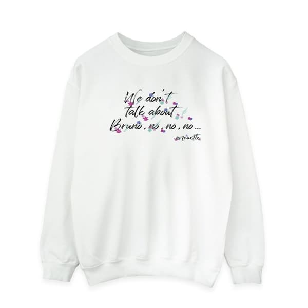 Disney Mens Encanto We Dont Talk About Bruno No No Sweatshirt