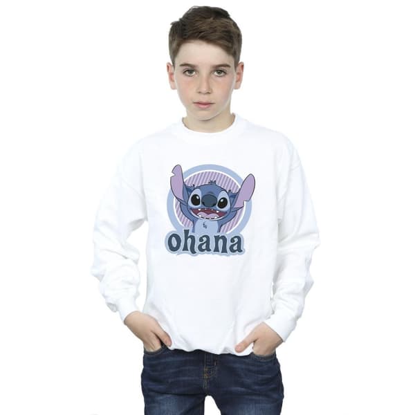 Disney Pojkar Lilo And Stitch Ohana Circle Sweatshirt