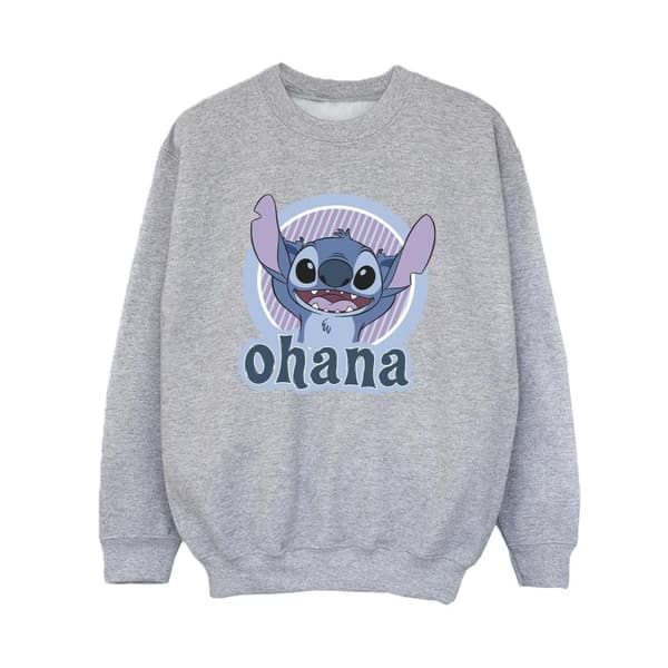 Disney Pojkar Lilo And Stitch Ohana Circle Sweatshirt