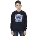 Miniatyrbild 3 av 4: Disney Pojkar Lilo And Stitch Ohana Circle Sweatshirt