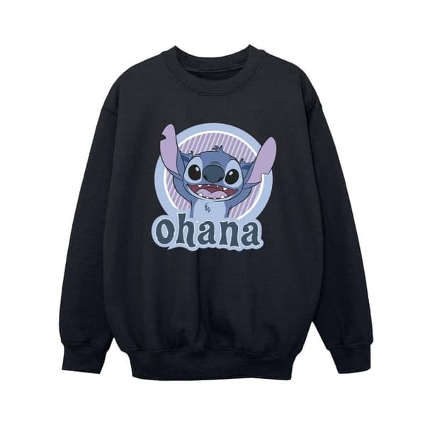 Disney Pojkar Lilo And Stitch Ohana Circle Sweatshirt