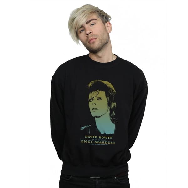 David Bowie Ziggy Gradient Sweatshirt för herrar
