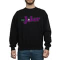 Miniatyrbild 3 av 5: DC Comics Sweatshirt med textlogotyp från The Joker