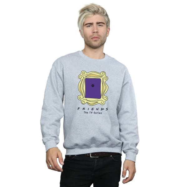 Friends Mens Door Peephole Sweatshirt