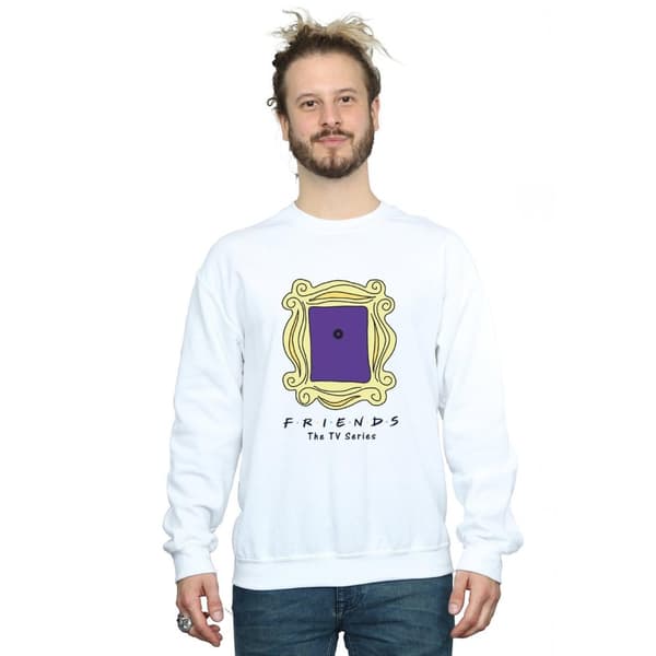 Friends Mens Door Peephole Sweatshirt
