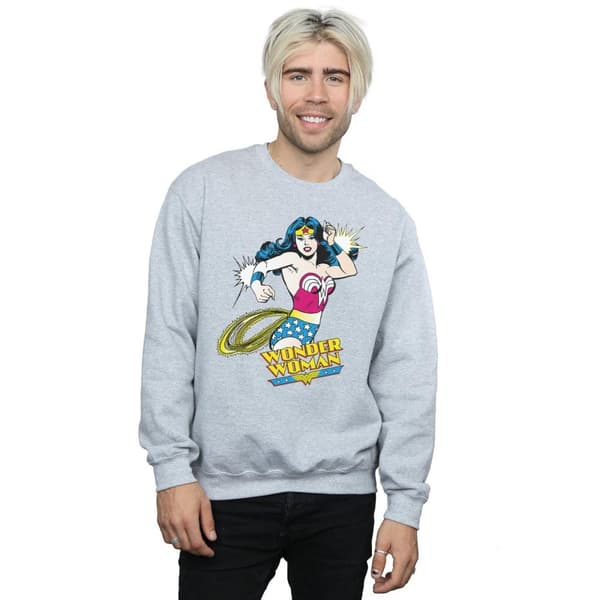 DC Comics Herr Wonder Woman Lasso Sweatshirt