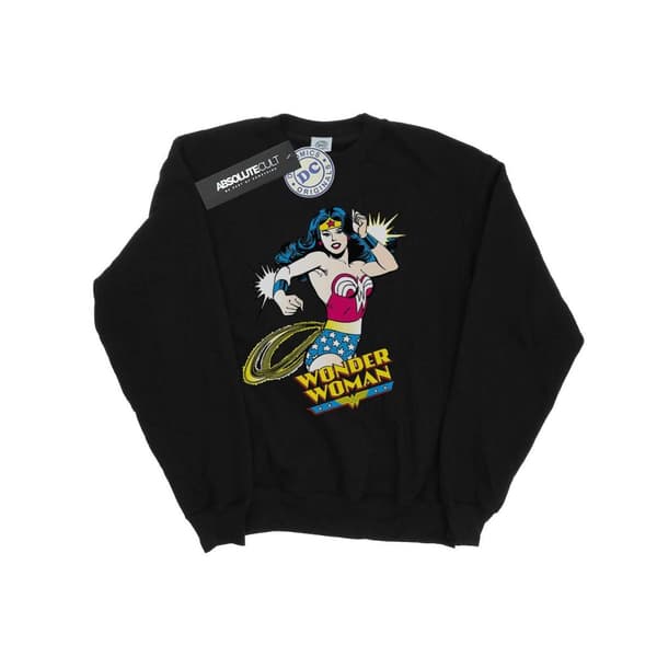 DC Comics Herr Wonder Woman Lasso Sweatshirt