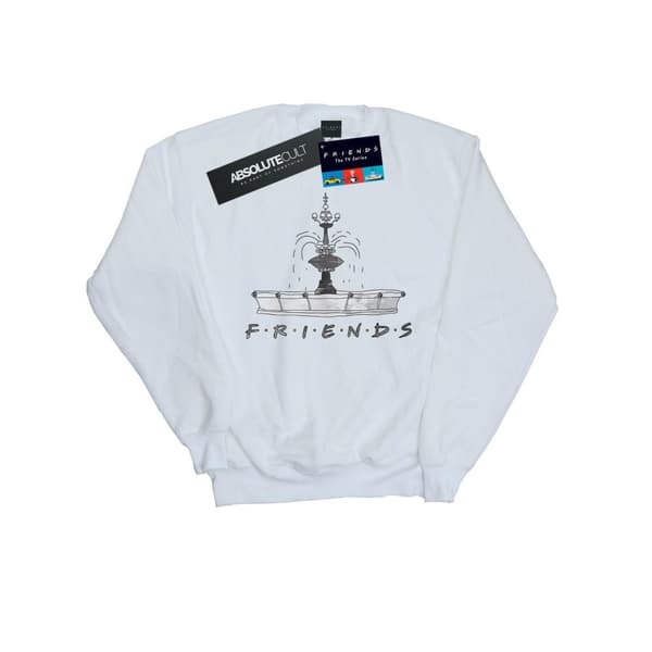 Friends Mens Fountain Sketch Sweatshirt
