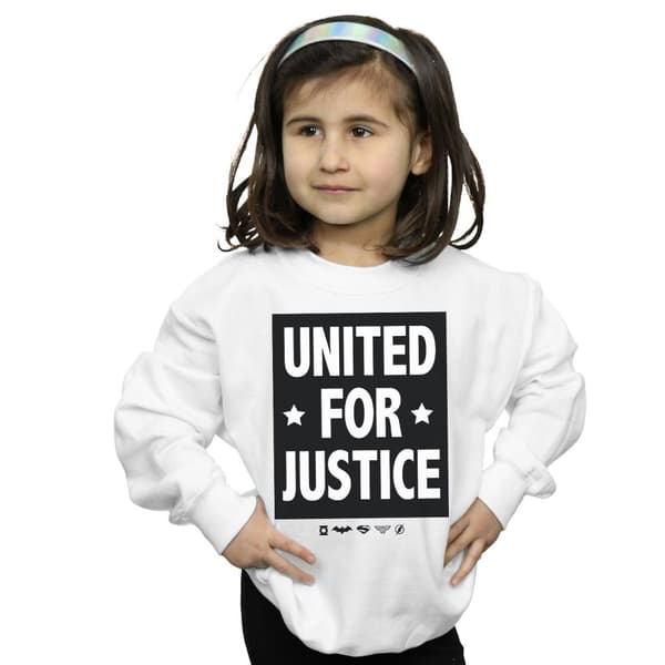 DC Comics Justice League United For Justice-tröja för flickor