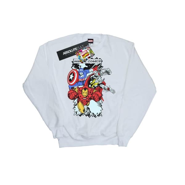 Marvel Sweatshirt med seriefigurer för flickor