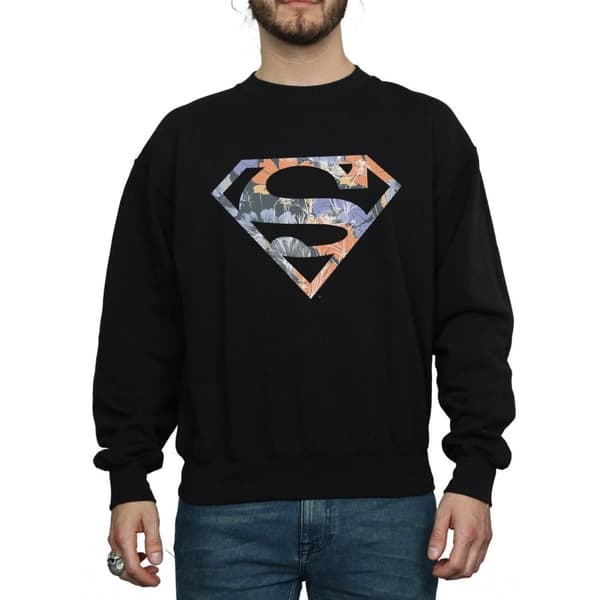 DC Comics Sweatshirt - Superman med blommig logotyp 2