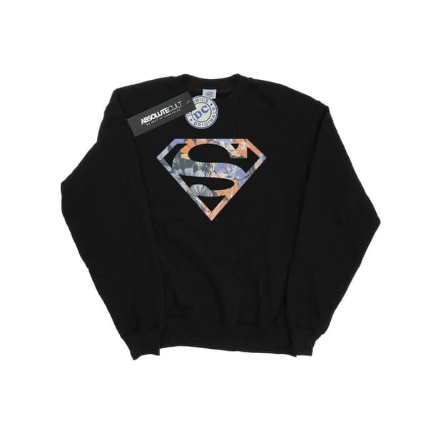 DC Comics Sweatshirt - Superman med blommig logotyp 2