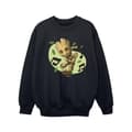Miniatyrbillede 1 af 3: Marvel Girls Guardians Of The Galaxy Groot Musical Notes Sweatshirt