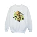 Miniatyrbillede 1 af 3: Marvel Girls Guardians Of The Galaxy Groot Musical Notes Sweatshirt