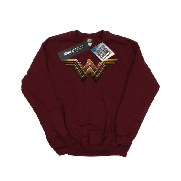 DC Comics Boys Justice League Movie Wonder Woman Emblem Sweatshirt