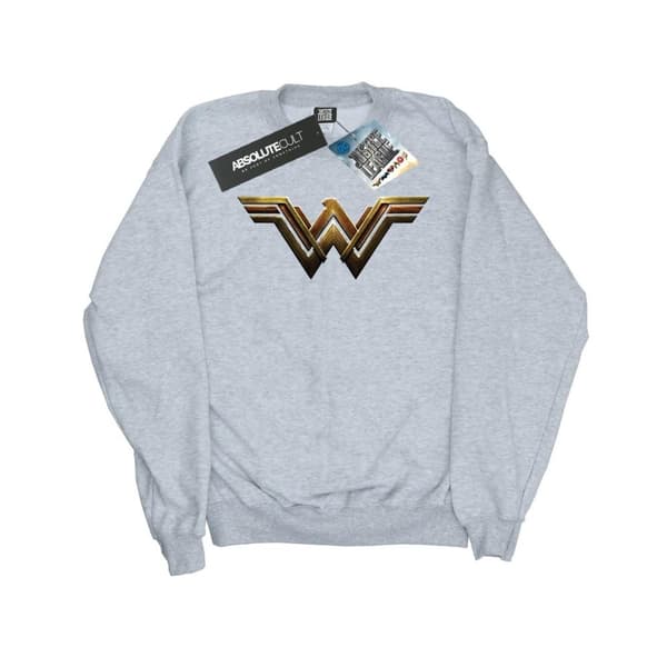 DC Comics Boys Justice League Movie Wonder Woman Emblem Sweatshirt