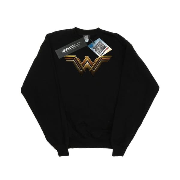 DC Comics Boys Justice League Movie Wonder Woman Emblem Sweatshirt