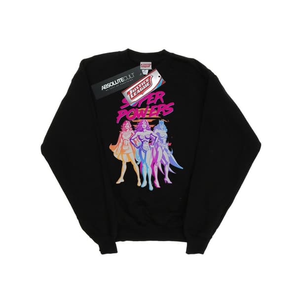 DC Comics Pojkar Super Powers Neon Tropics Sweatshirt