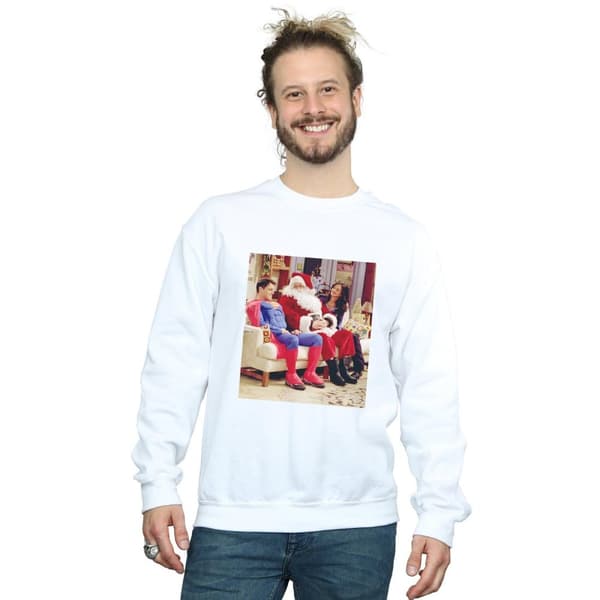 Friends Mens Couch Santa Sweatshirt