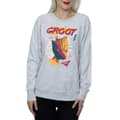 Pikkukuva 3 / 5: Marvel Womens/Ladies Guardians Of The Galaxy Vol. 2 80s Groot Sweatshirt