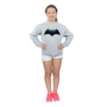 Miniatyrbild 4 av 5: DC Comics Sweatshirt med Batman-emblem från Justice League-filmen för flickor