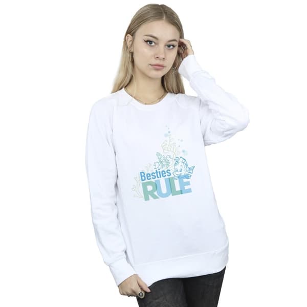 Disney Womens/Ladies The Little Mermaid Besties Sweatshirt