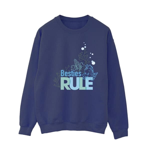Disney Womens/Ladies The Little Mermaid Besties Sweatshirt