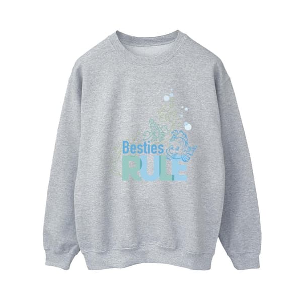 Disney Womens/Ladies The Little Mermaid Besties Sweatshirt