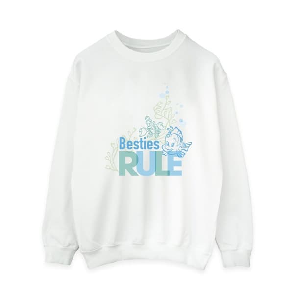 Disney Womens/Ladies The Little Mermaid Besties Sweatshirt