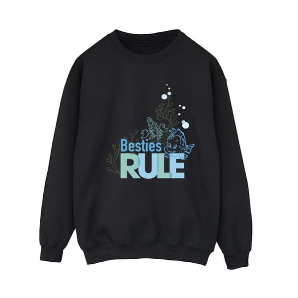 Disney Womens/Ladies The Little Mermaid Besties Sweatshirt