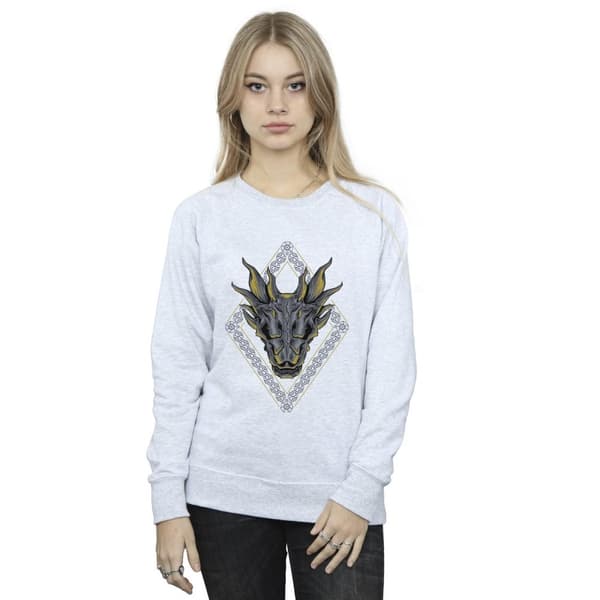 Game Of Thrones: House Of The Dragon Womens/Ladies Dragon Pattern Sweatshirt
