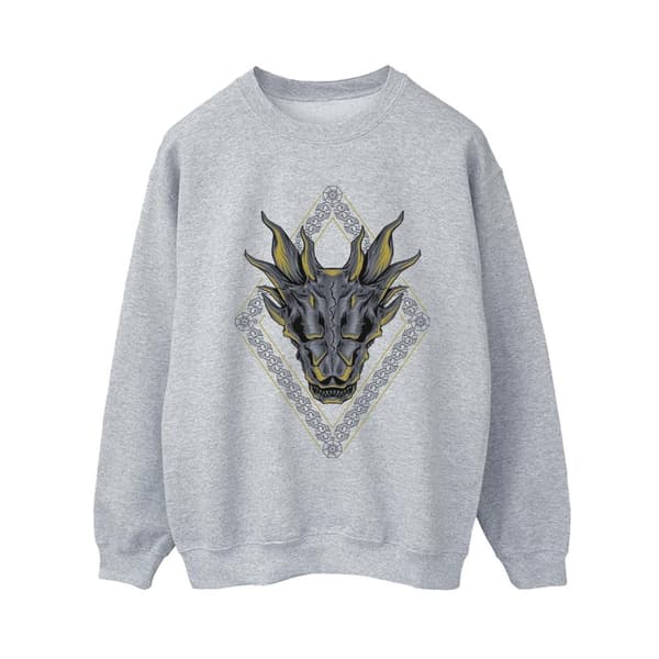 Game Of Thrones: House Of The Dragon Womens/Ladies Dragon Pattern Sweatshirt