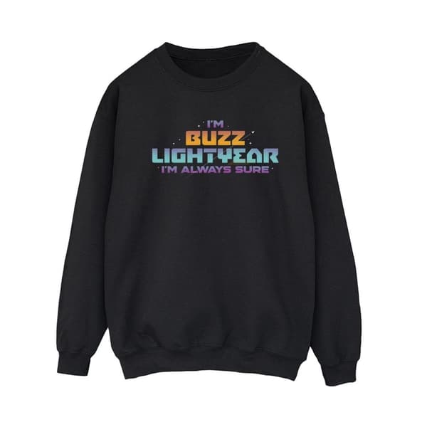 Disney Sweatshirt med texten Lightyear Always Sure för damer/damer