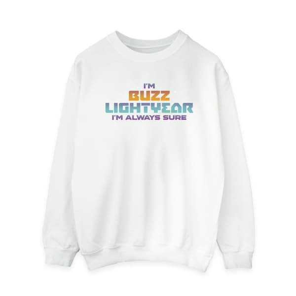 Disney Sweatshirt med texten Lightyear Always Sure för damer/damer