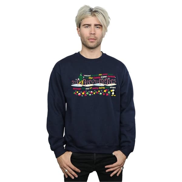 Elf Sweatshirt Candy Cane Forest för herrar