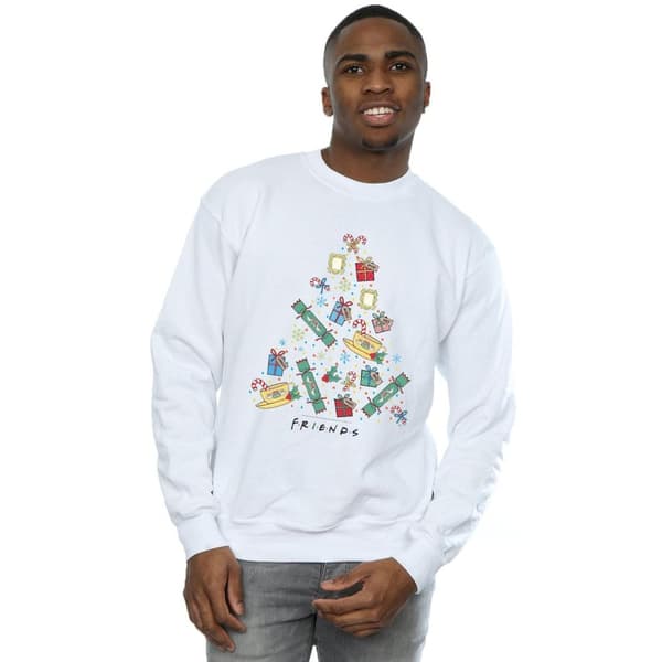 Friends Mens Christmas Tree Sweatshirt