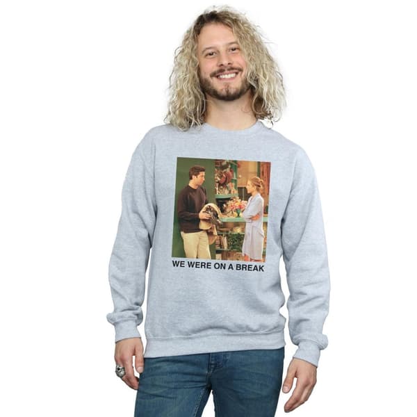 Friends Mens We Were On A Break Robe Sweatshirt