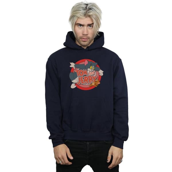 Tom And Jerry Mens Classic Catch Hoodie