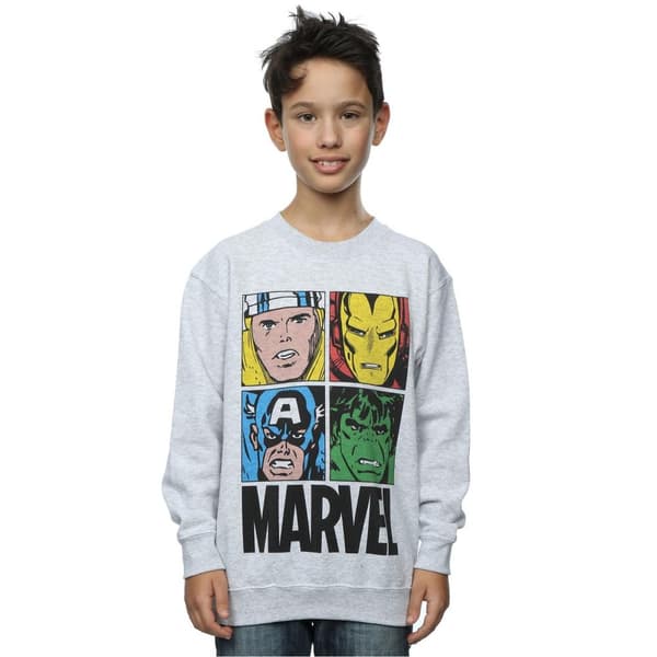 Marvel Boys Comics Main Tiles-tröja
