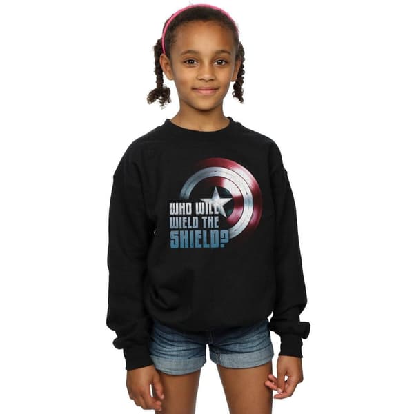Marvel Girls The Falcon And The Winter Soldier Wield The Shield Sweatshirt