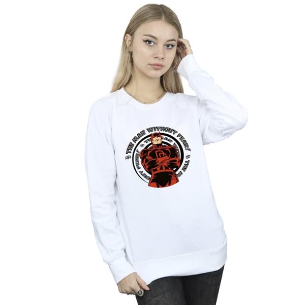 Marvel Dam/Tjej Comics Daredevil Spiral Sweatshirt