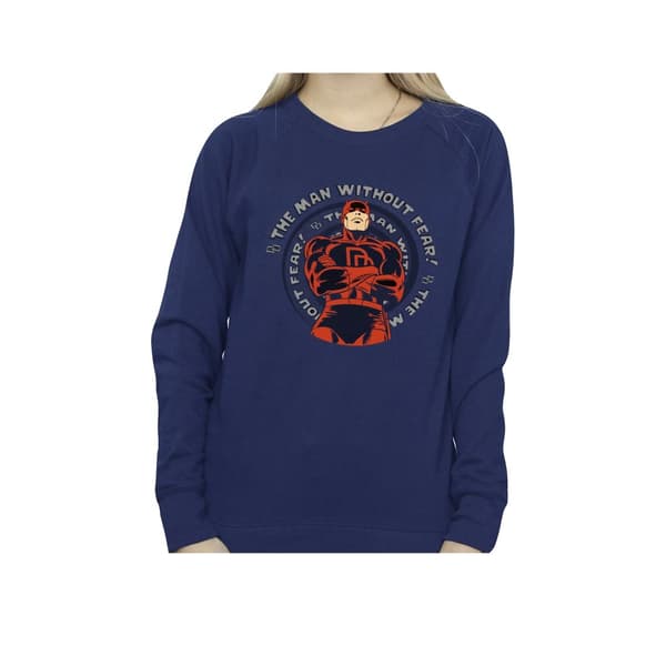 Marvel Dam/Tjej Comics Daredevil Spiral Sweatshirt