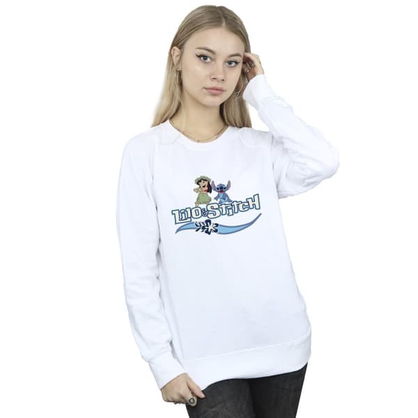 Disney Dam/Tjej Lilo And Stitch Characters Sweatshirt