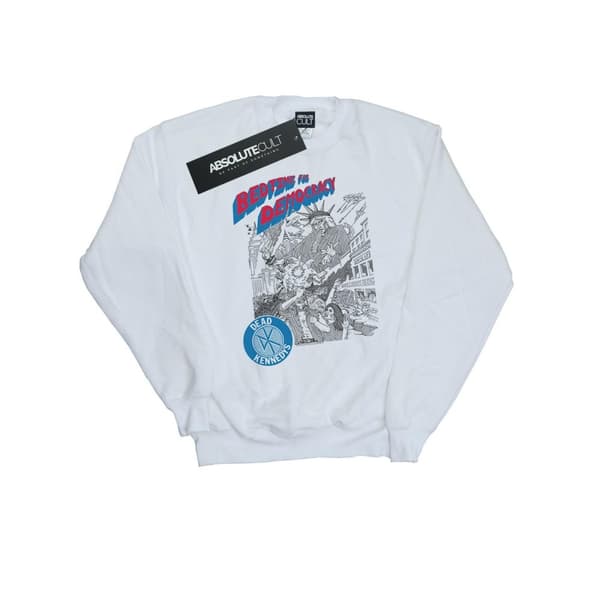Dead Kennedys Mens Bedtime For Democracy Sweatshirt White XXL