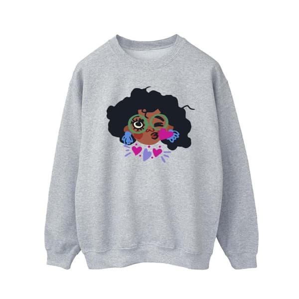 Disney Mens Encanto Mirabel Kiss Sweatshirt