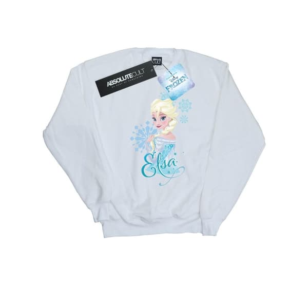 Disney Mens Frozen Elsa Snowflakes Sweatshirt