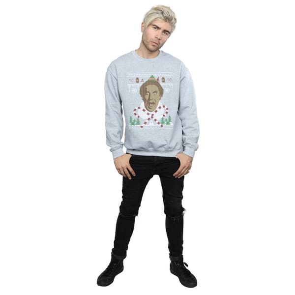 Elf Mens Christmas Fair Isle Sweatshirt
