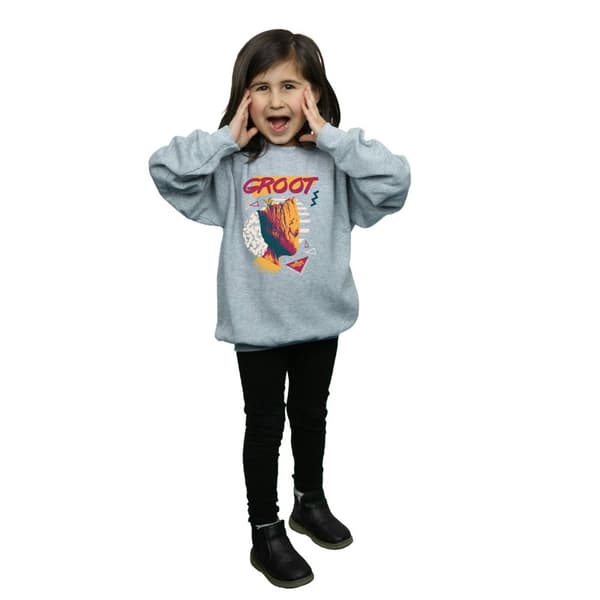Marvel Girls Guardians Of The Galaxy Vol. 2 80s Groot Sweatshirt
