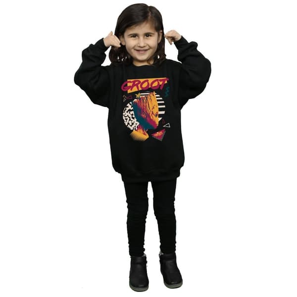 Marvel Girls Guardians Of The Galaxy Vol. 2 80s Groot Sweatshirt