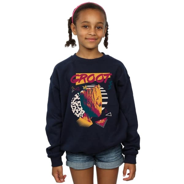 Marvel Girls Guardians Of The Galaxy Vol. 2 80s Groot Sweatshirt